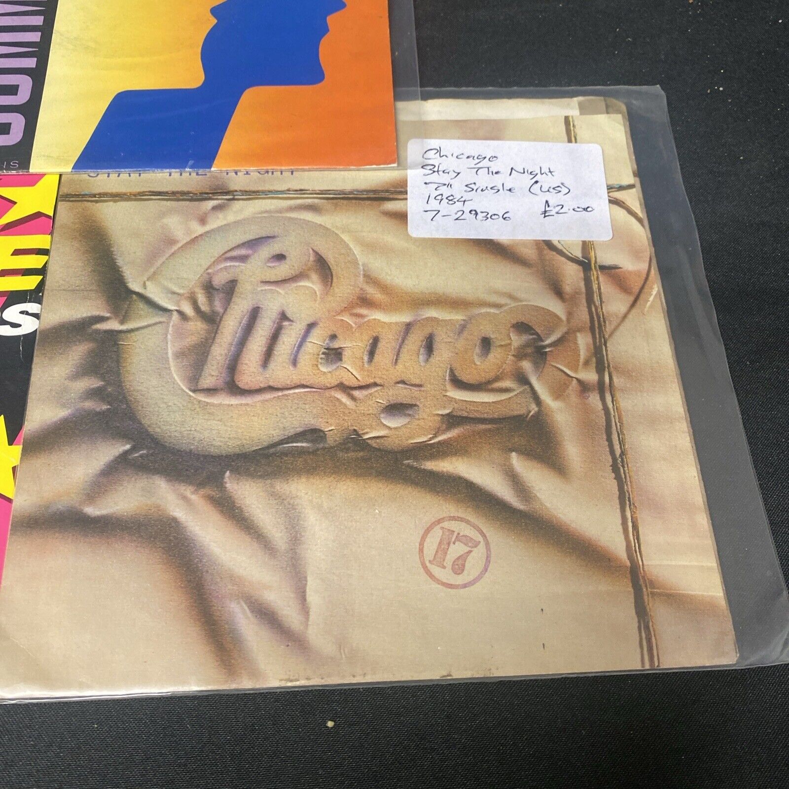 Vinyl Records 7" Singles 5 x 1980's Communards & Chicago - (9524)