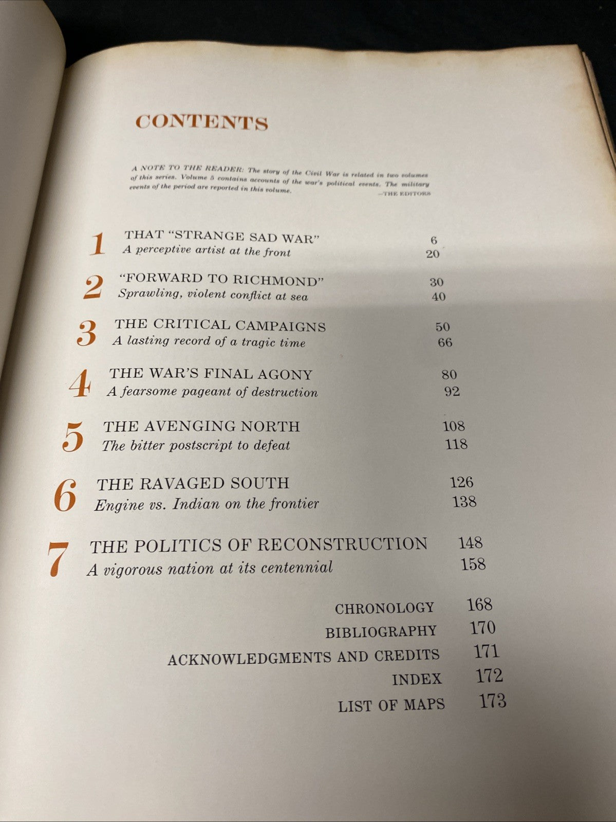 Book - The Life History of the USA Vol 6 The Union Restored - H Williams - 1963 (1507)