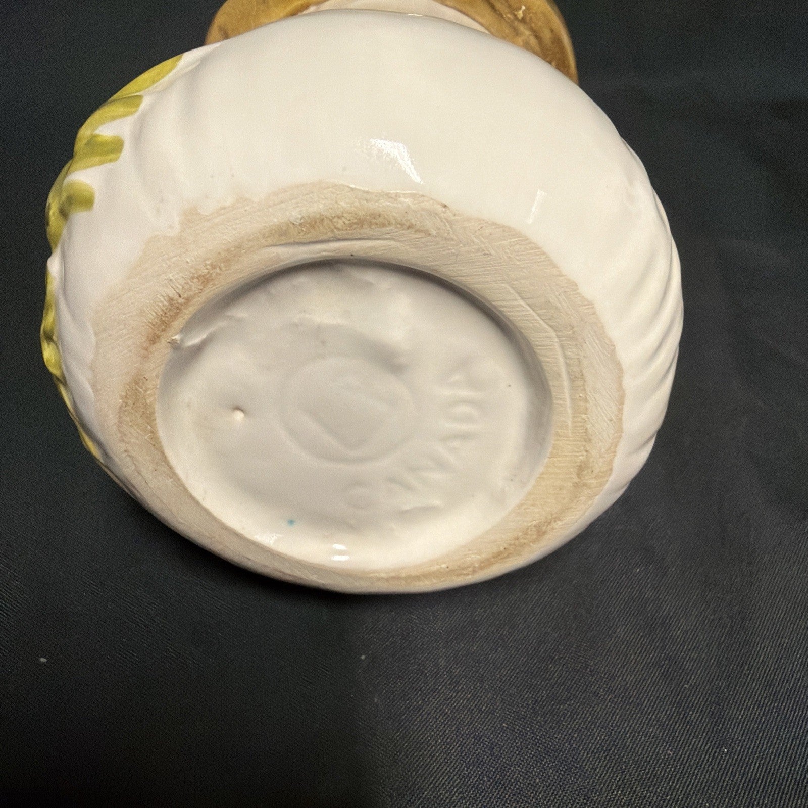 Merry Mushroom 1973 Sears Laurentian pottery Canada Utensil Holder - (1850)