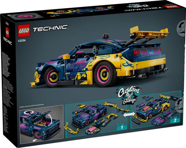 LEGO Technic - Custom Garage Ford Mustang GT Car - 42236
