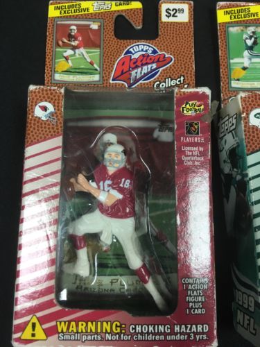 TOPPS National Football League 1999 S1 Action Flats J Plummer + K Johnson (6398