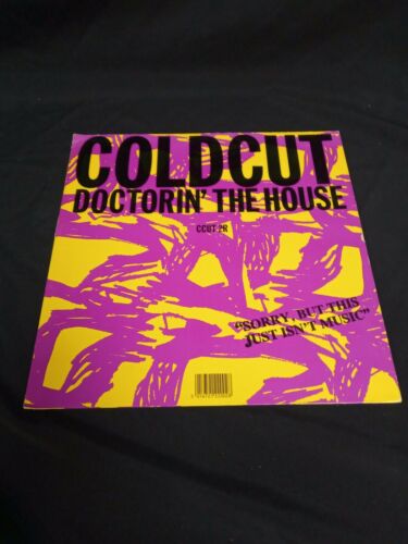 VINYL RECORD - Coldcut The Upset Mix DOCTORIN' THE HOUSE 12" - (6958)