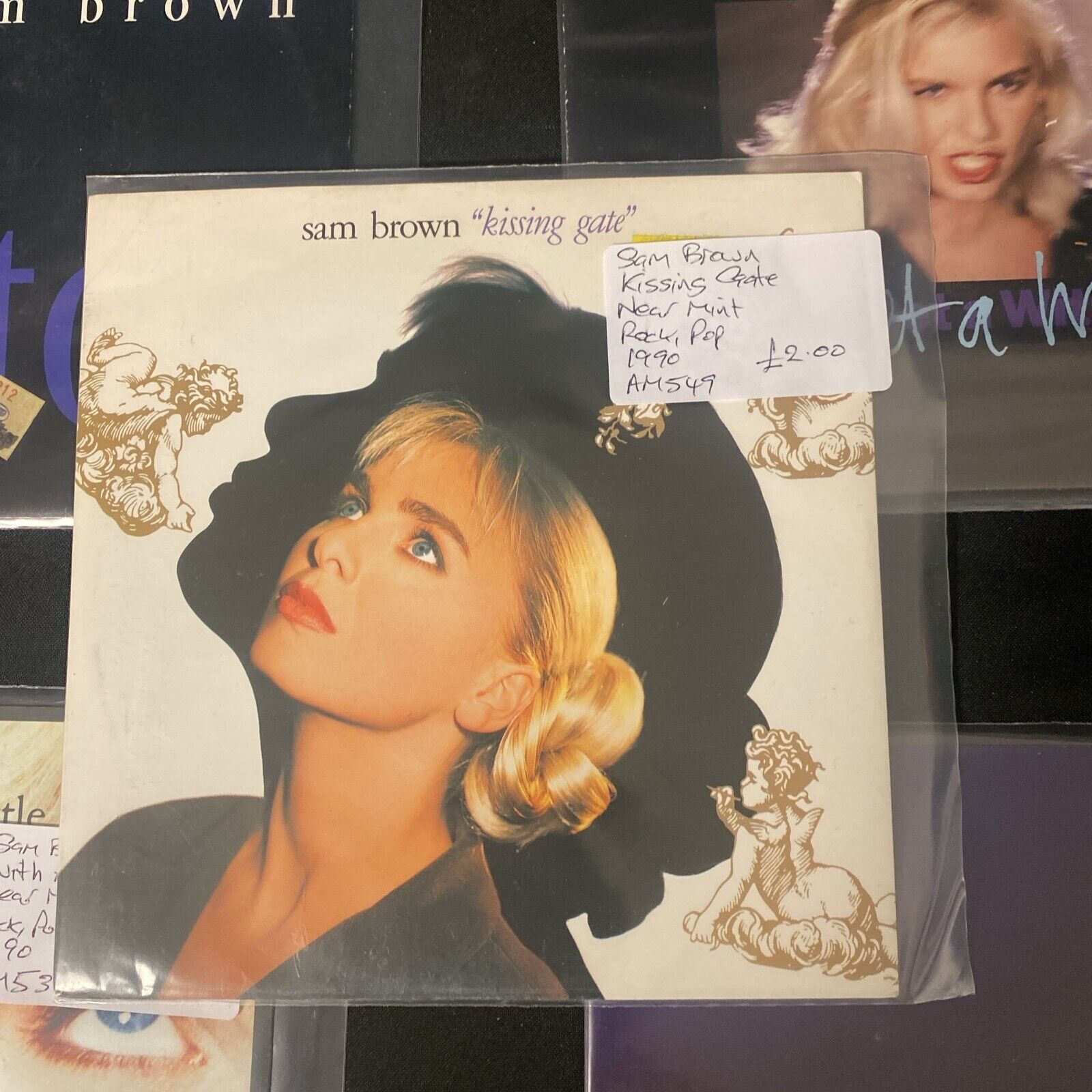 Vinyl Records 7" Singles 5 x 1980's Sam Brown - (9471)