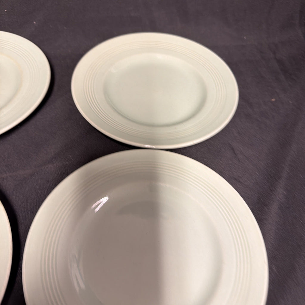 Wood's Ware Beryl Green 1940's Ceramic Side Plates x 6 VGC - (1915) 