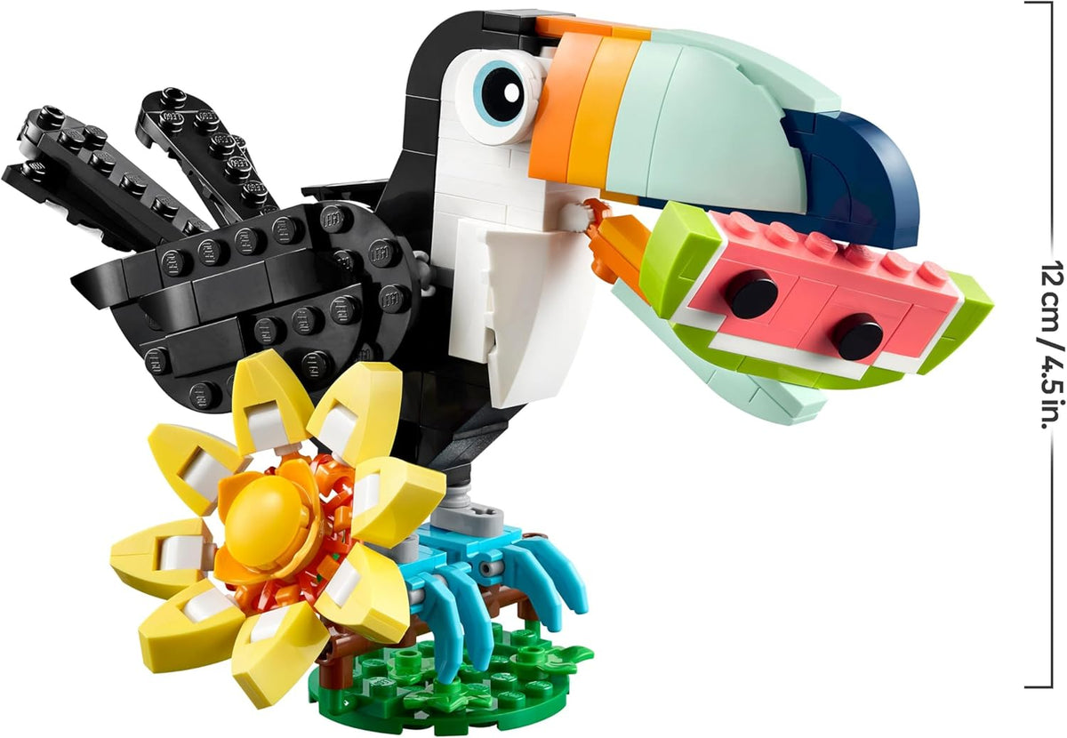 LEGO Creative 3 in 1 - Wild Animals: Tropical Toucan - 31173