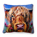 Louise Brown licensed Pillow cushion - Highlander - Size 40x40cm