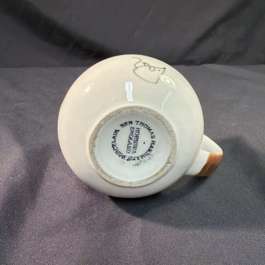 Hornsea Ben Thomas Porcelain hand Made and Painted Hedgehog Mug - (2025)