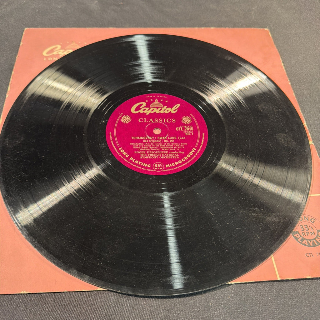 VINYL RECORD - Desormiere & French National Symphony Swan Lake Tchaikovsky (1433