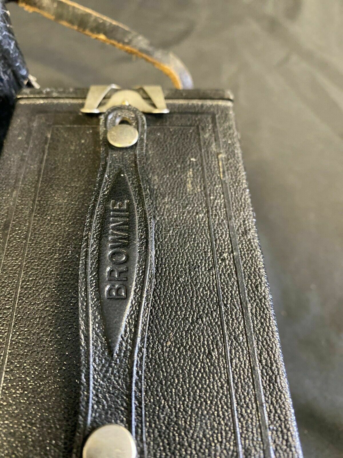 Kodak Brownie No 2 Camera with case in original condition - (7132)