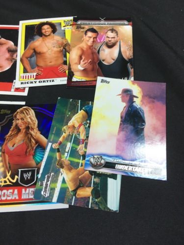 TOPPS 2011 Heritage cards x 12 Cards + Undertaker EE-1, Tazz, Ortiz, Studd (6343