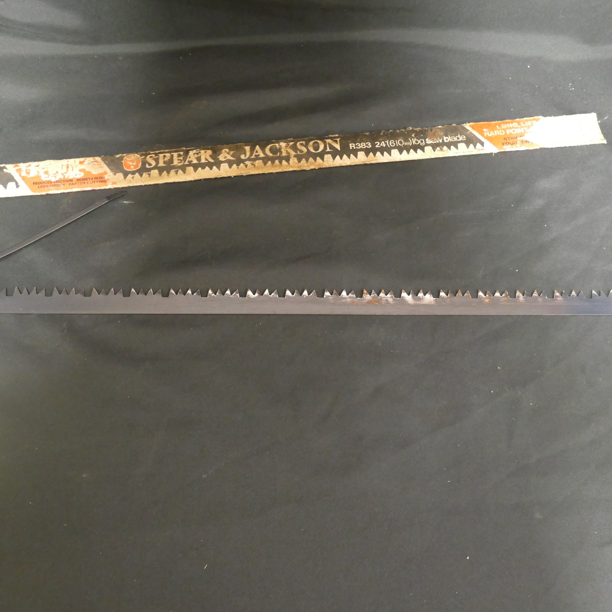 VINTAGE Spear & Jackson Teflon saw Blade R383 610mm in packet Carpenters - (9308)
