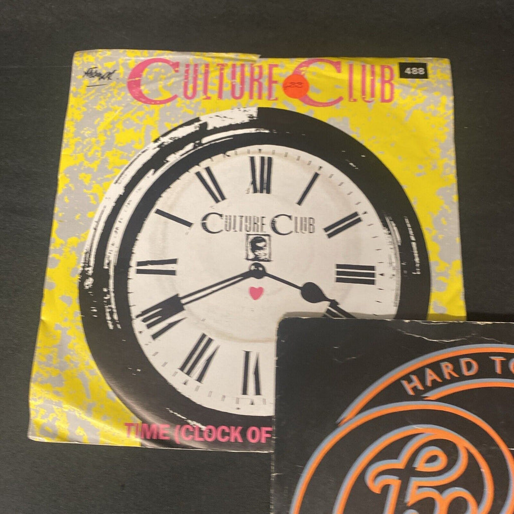 Vinyl Records 7" Singles 5 x 1980's Chicago Bronski Beat Commodores Etc -(9520