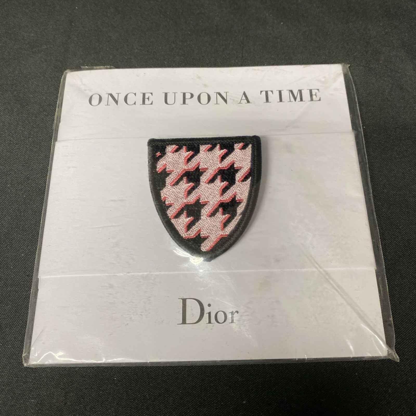DIOR Once Upon A Time Book and Pin Embroidered Badge RARE - (1668)