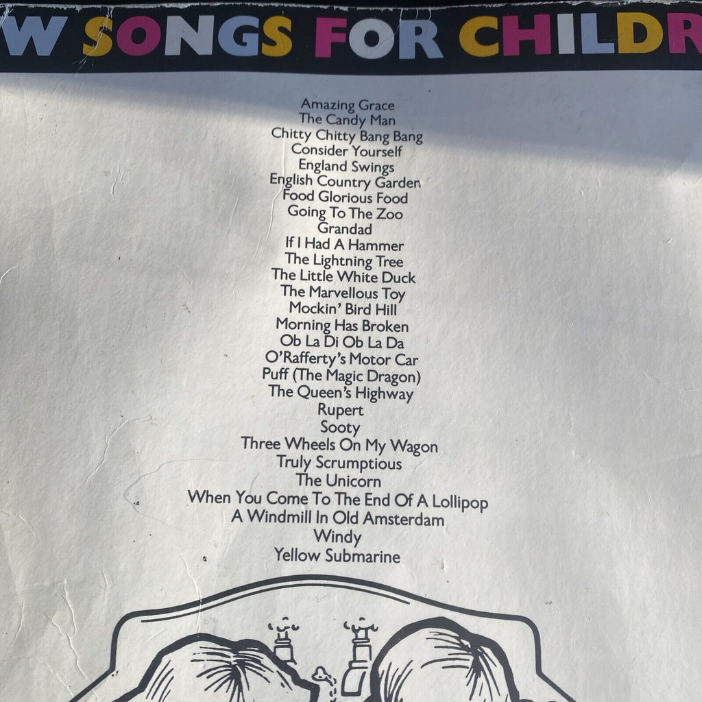 Book  - NEW SONGS FOR CHILDREN 1982 Piano Guitar & Chords - (8964)