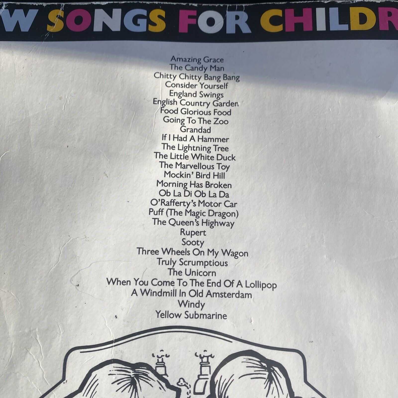 Book  - NEW SONGS FOR CHILDREN 1982 Piano Guitar & Chords - (8964)
