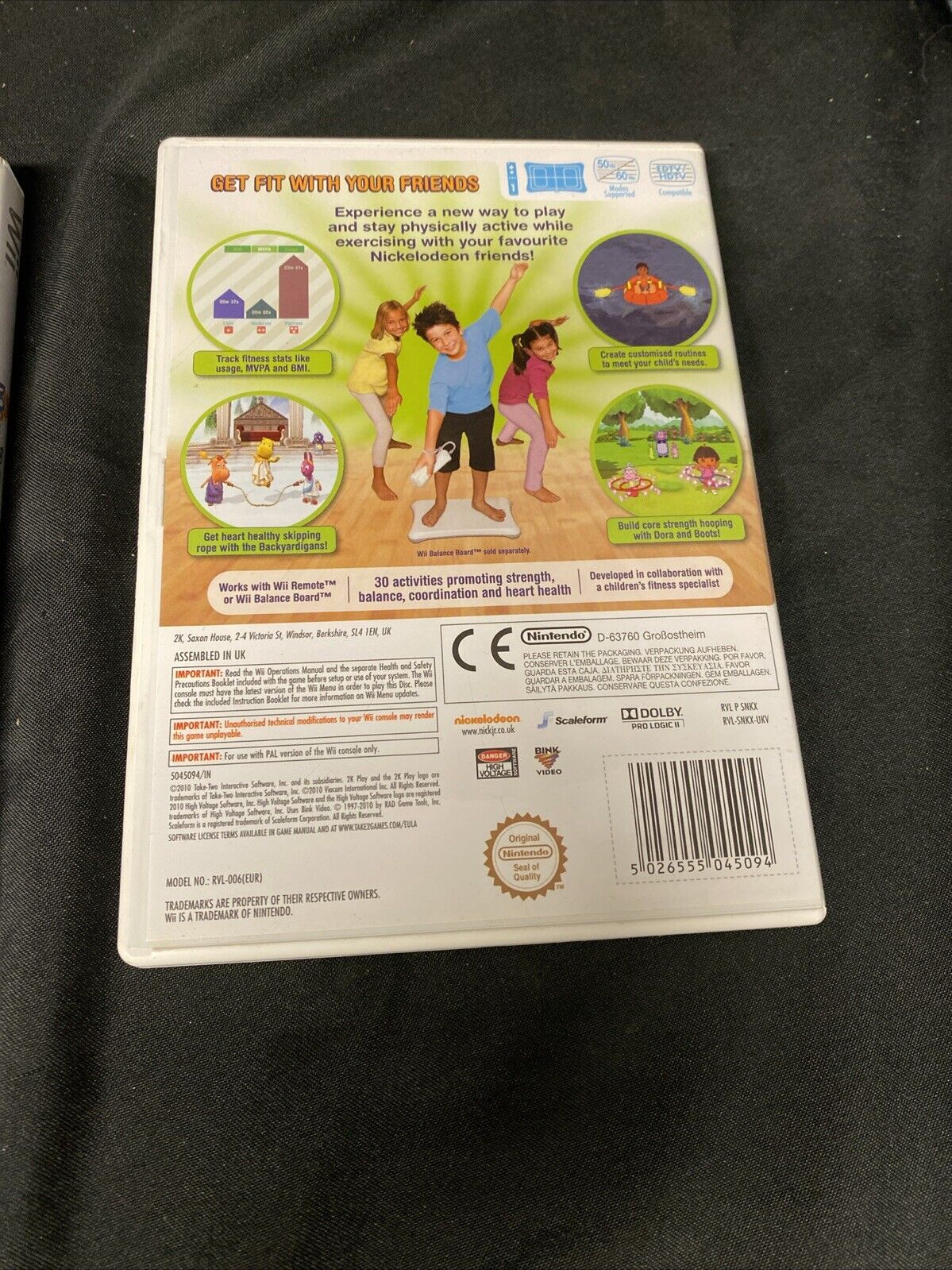 Nintendo WII Bundle 3 Games Inc Disney Tangled and more - (5561)