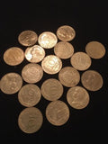 France 10 Centimes Coins Mariann - 15 x 1980's +  3 x 90's - (2751)