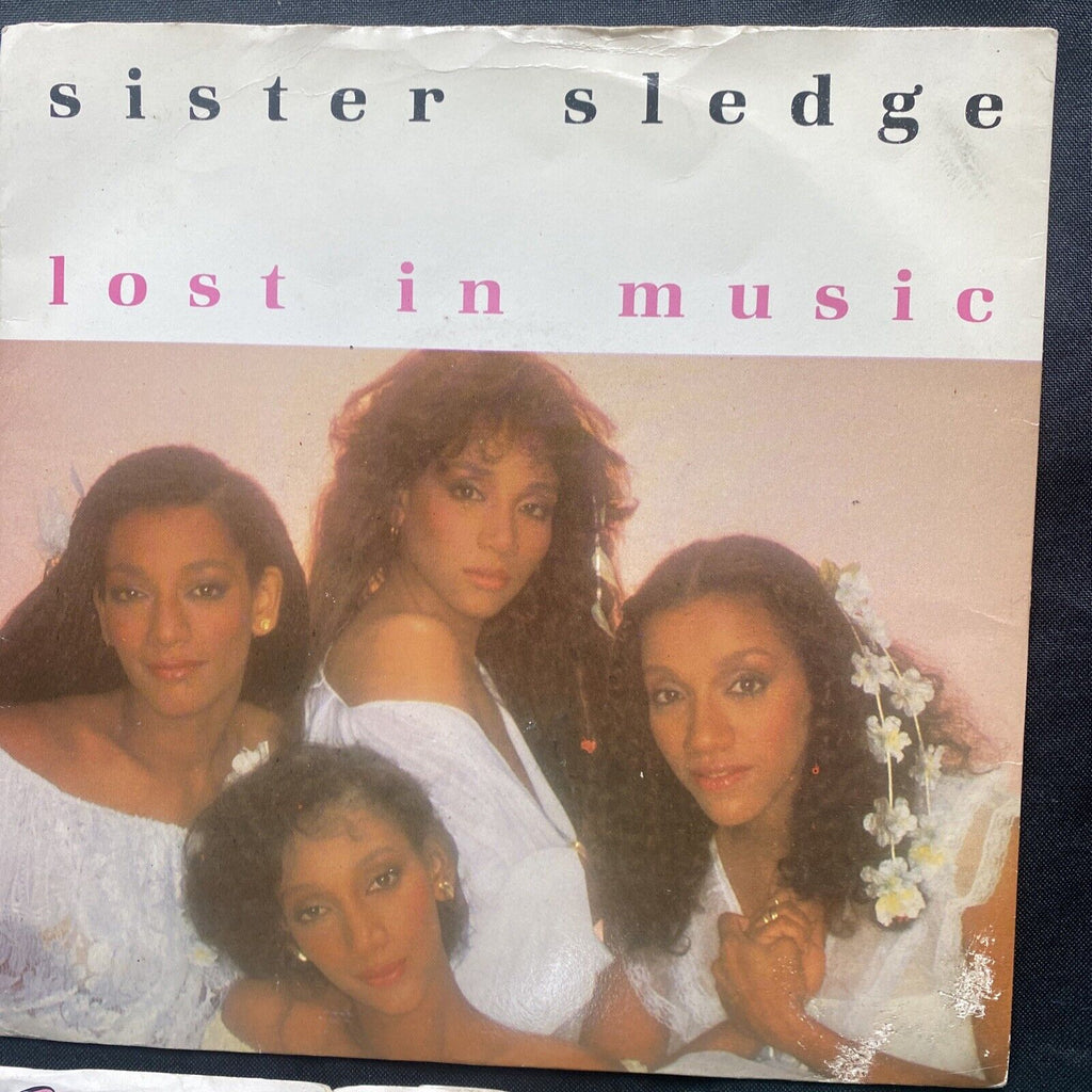 Vinyl Records 7" Singles 5 x 1980's Simply Red, Shalamar, Sister Sledge -9454