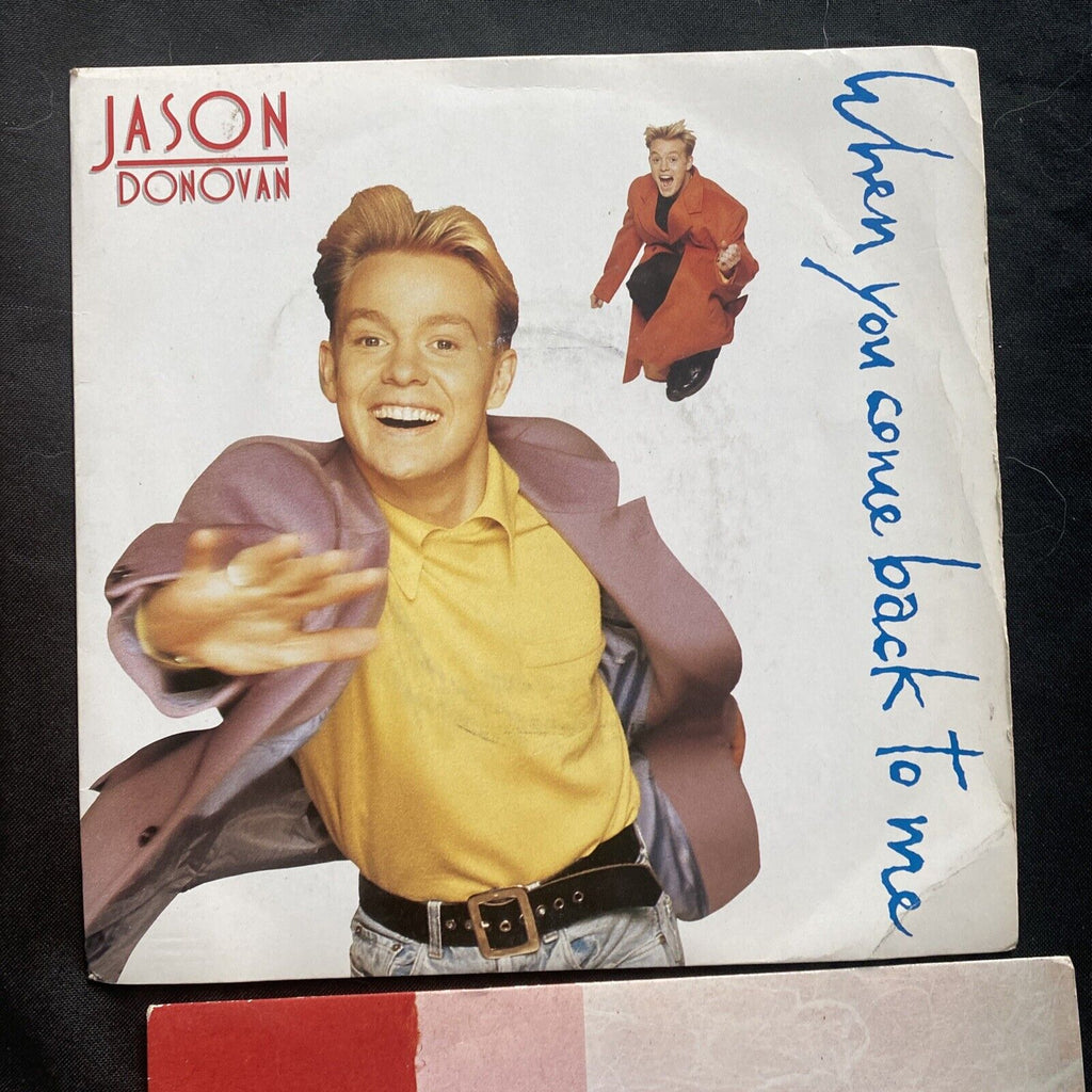 Vinyl Records 7" Singles 5 x 1980's Jason Donovan, Darts, aurra - (9436