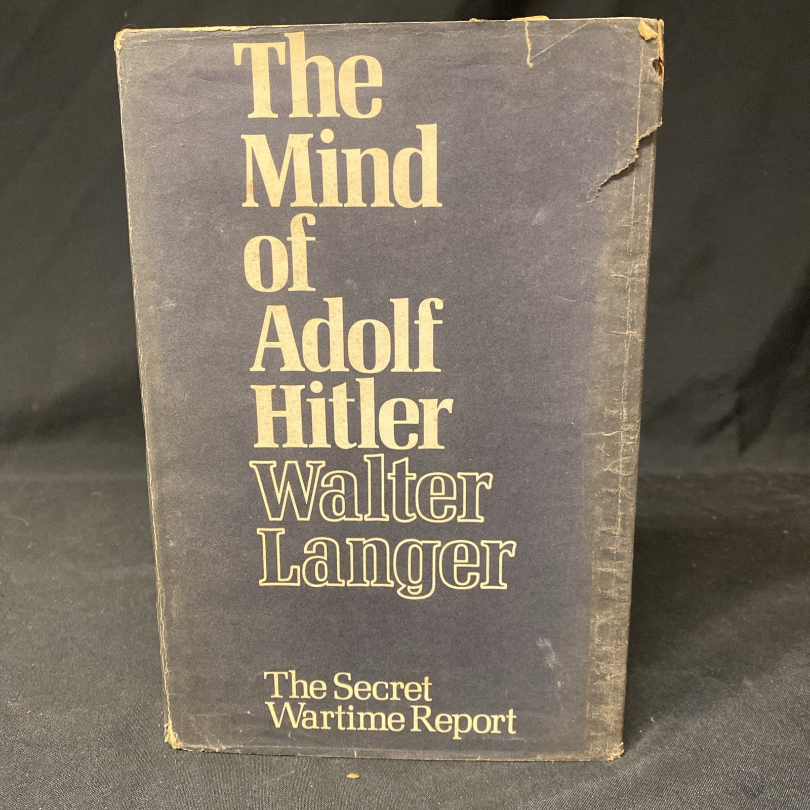 Book - The Mind of Adolf Hitler - Walter Langer - 1973 1st Ed - (1523)
