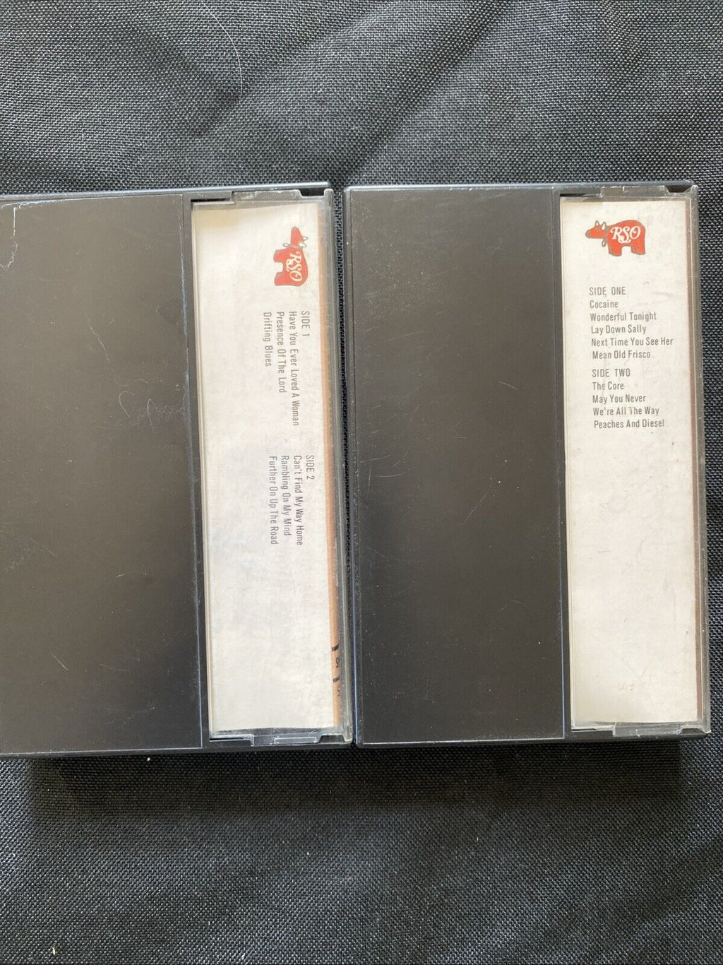 Eric Clapton Cassette Tapes E.C. Was Here & Slowhand -(5902)