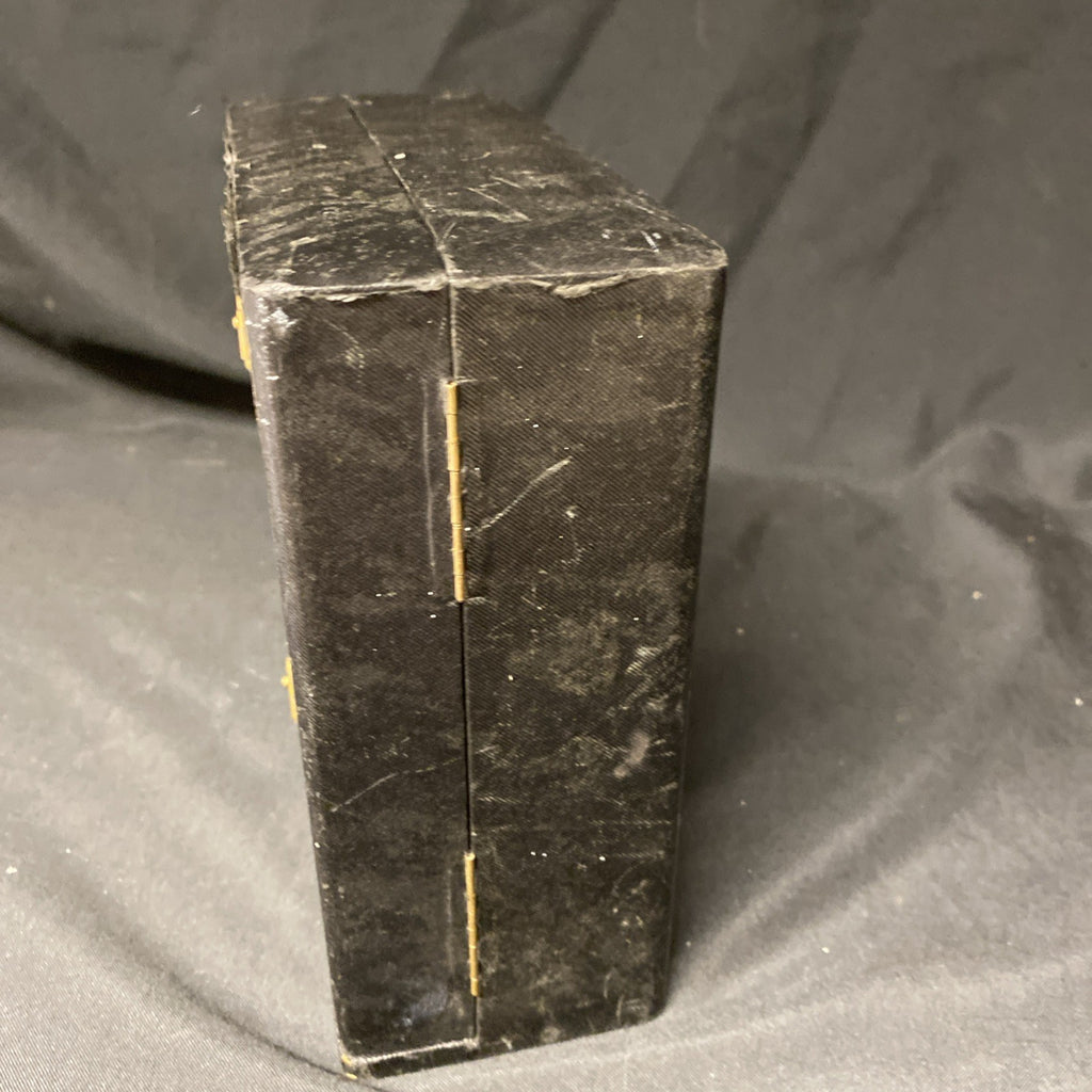 Mappin & Webb Angelus Boxed Clock very heavy brass 1930's Needs Repair -(1733)