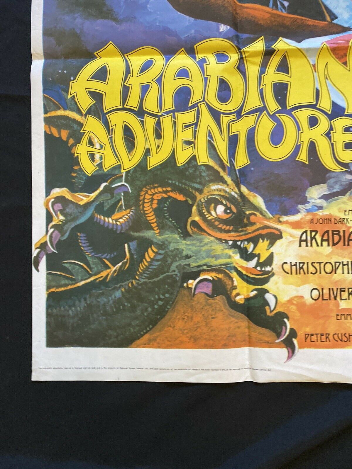 ORIGINAL UK QUAD POSTER - Arabian Adventures - 1979 30" x 40" - (6542)