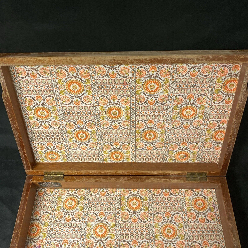Genito Urinary MFG Co Ltd London England Wooden Case Empty (8912)