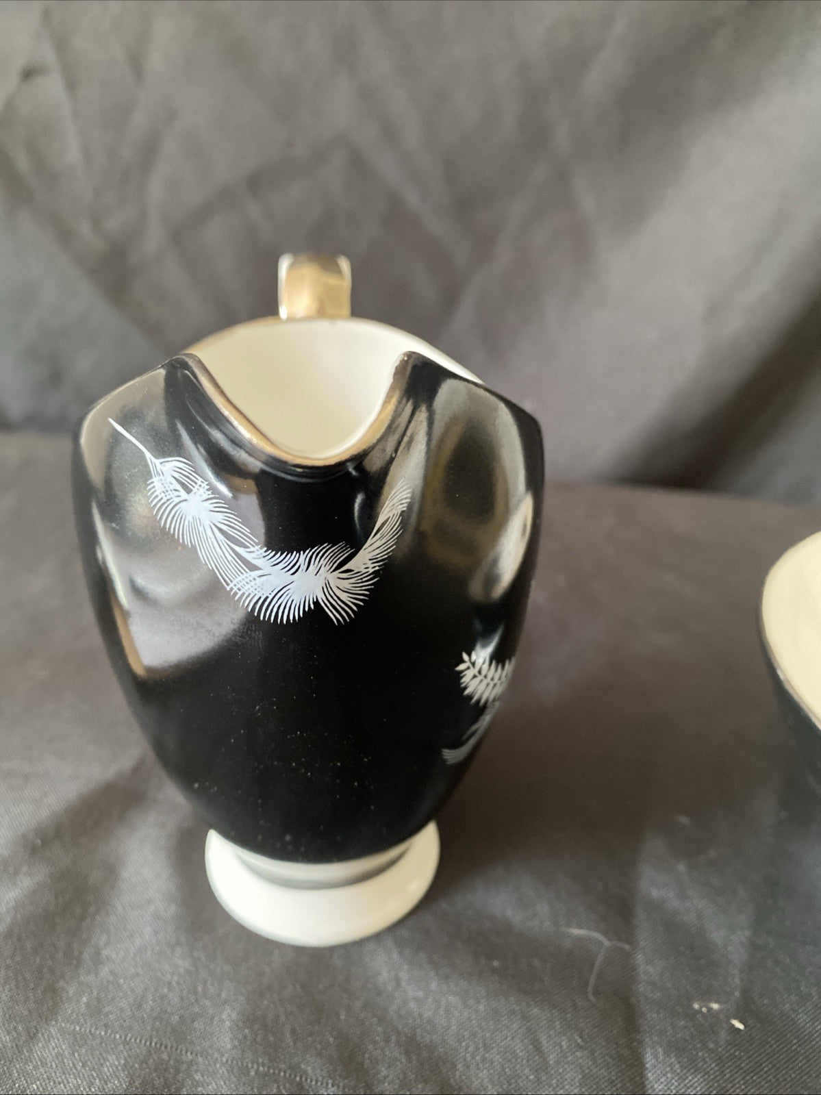 Royal Albert Night & Day Cream / Milk Jug and Sugar Bowl Excellent Cond - (5727)
