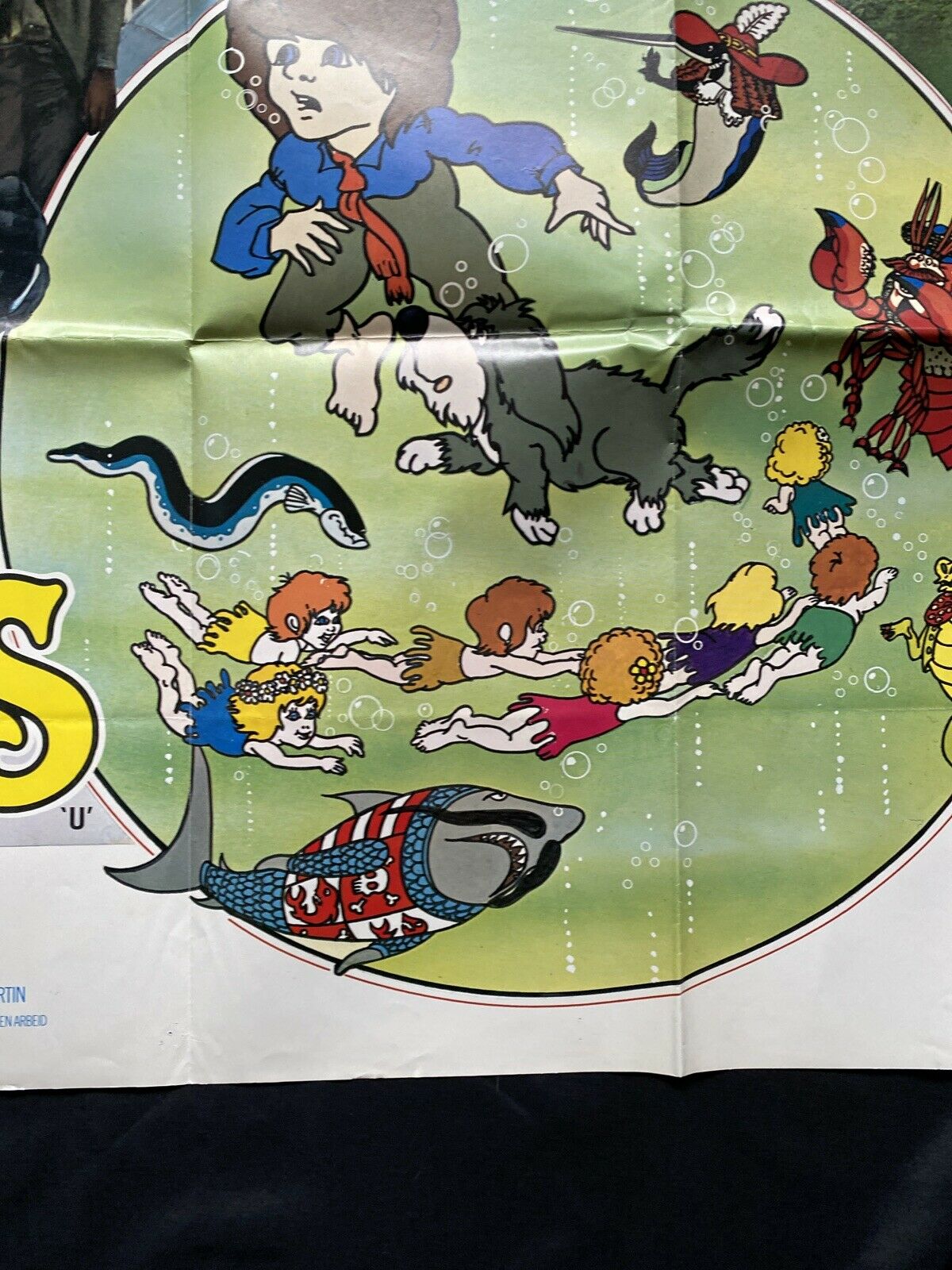 ORIGINAL UK QUAD POSTER - Waterbabies - 1978 - 30" x 40" - (6562)