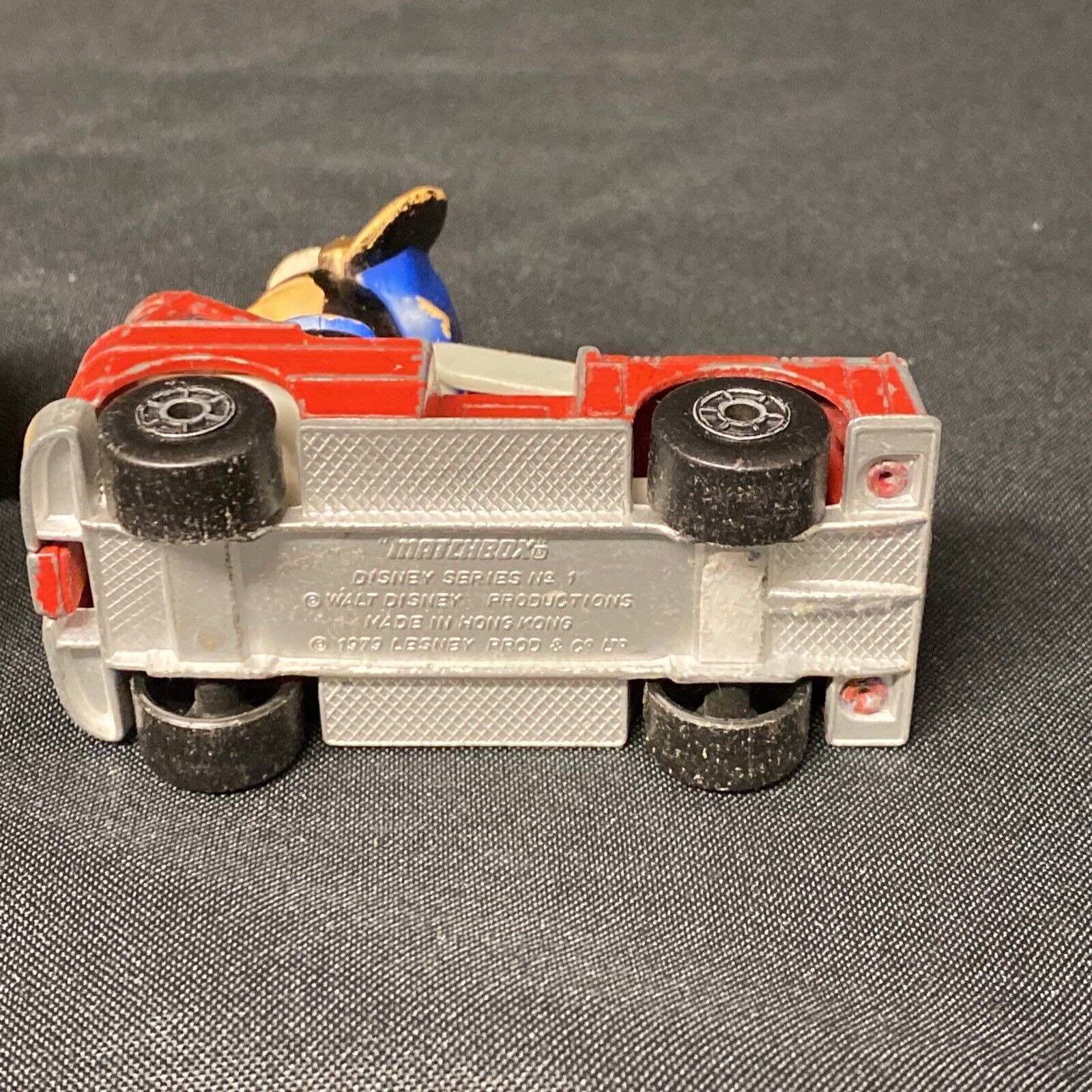 Vintage 1979 Matchbox Disney Mickey #1 Mickey #5 Donald #6 - (9171)