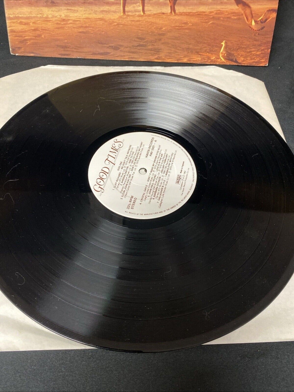 VINYL RECORD - Good Times - Collection of Romantic Pop Album LP 1982 - (5664)