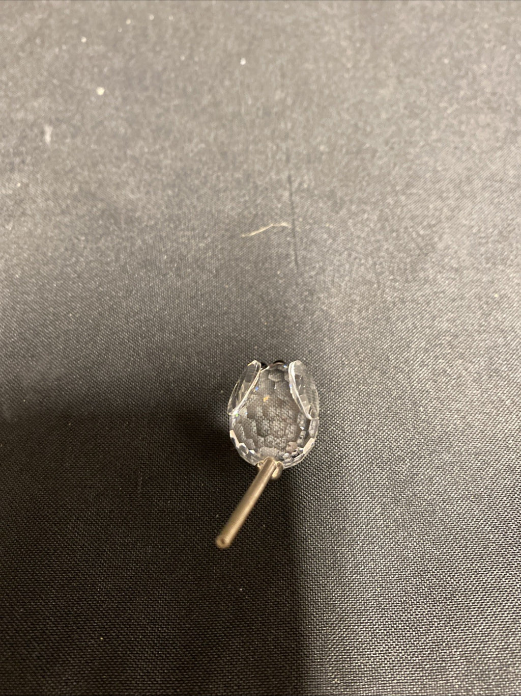 Swarovski Silver Crystal small Mouse with springy tail - No box - (1614)