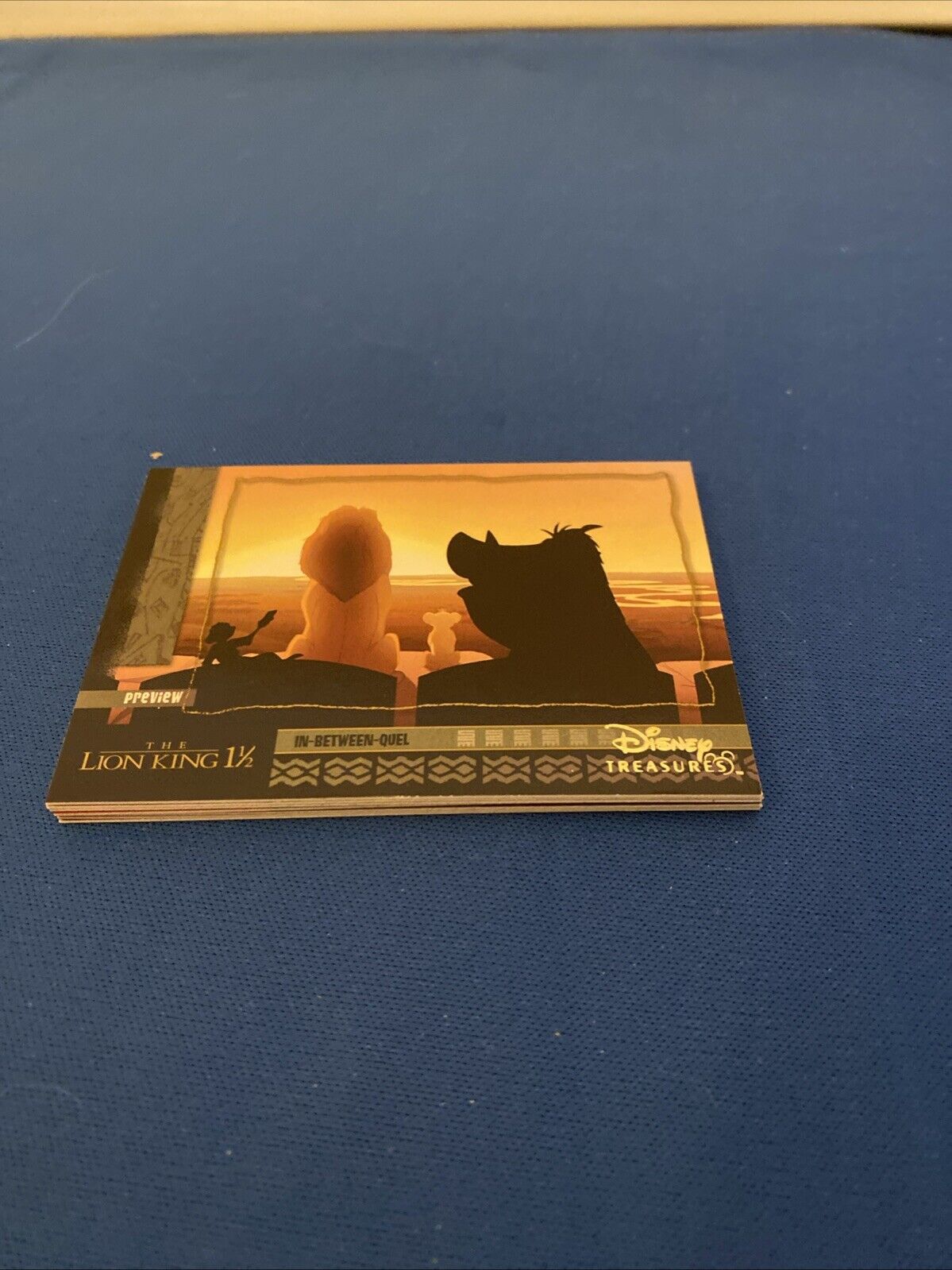 Upper Deck 2003 Disney Treasures Lion King x7 out of 10 Trading Cards (5765