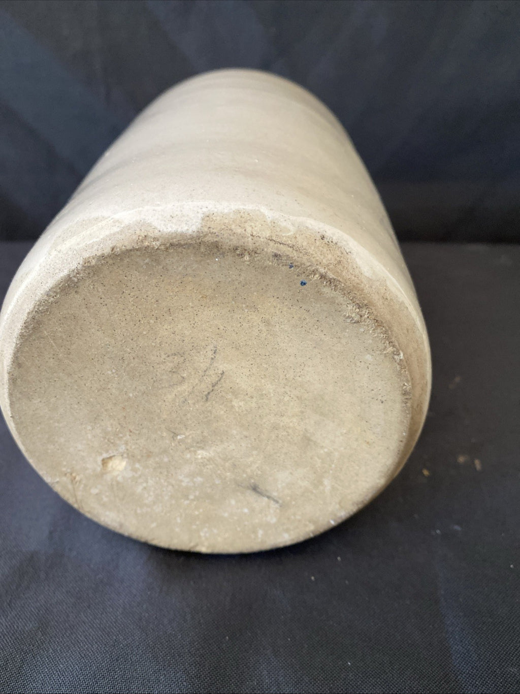 Salt Glaze Stoneware Bottle Pourer Large 23cm antique Home Décor - (1021)