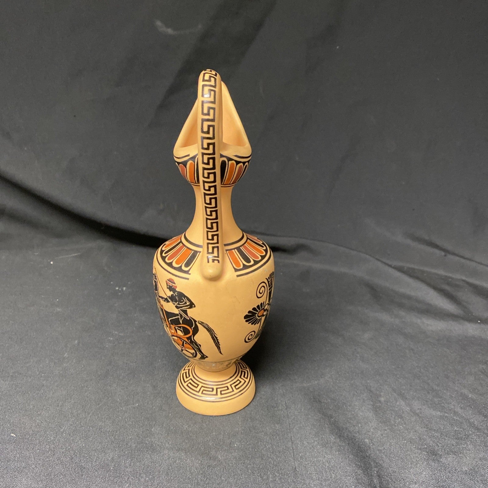 Greek Vase by D. Vassilopoulos Scale Size Urn, copied from 520 B.C Athens Museum - (1724)