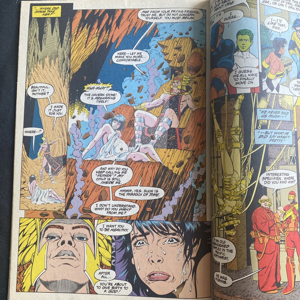 COMIC - DC Comics Tales of TEAM TITANS - Sep 1992 - High Voltage - (8814)