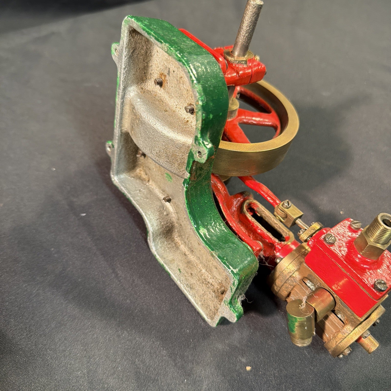 Antique Miniature Horizontal Live Steam Engine - Stuart Models? - (2035)