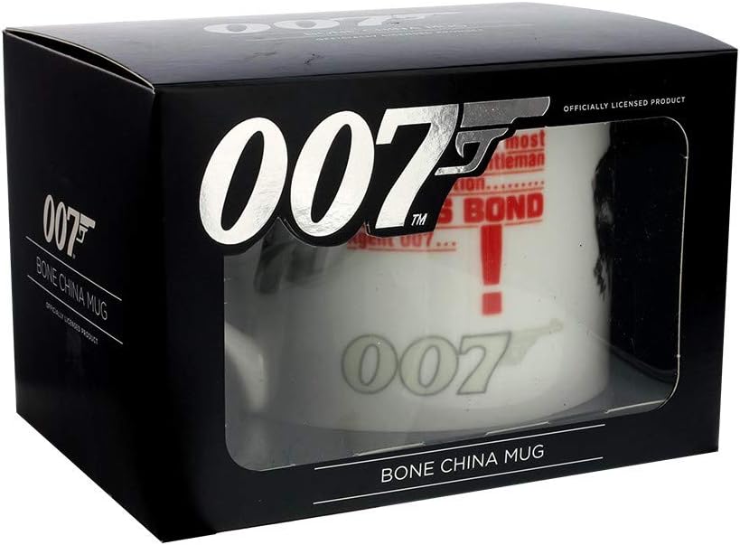 MUG Boxed Bone China - James Bond, Dr. No