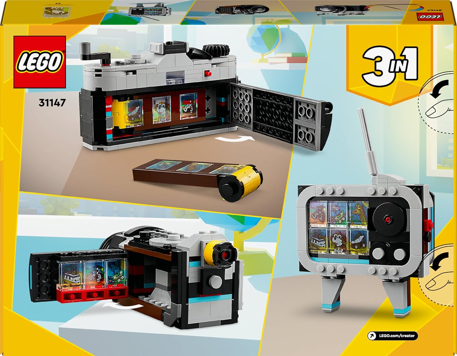 LEGO Creator 3 in 1 - Retro Camera - 31147