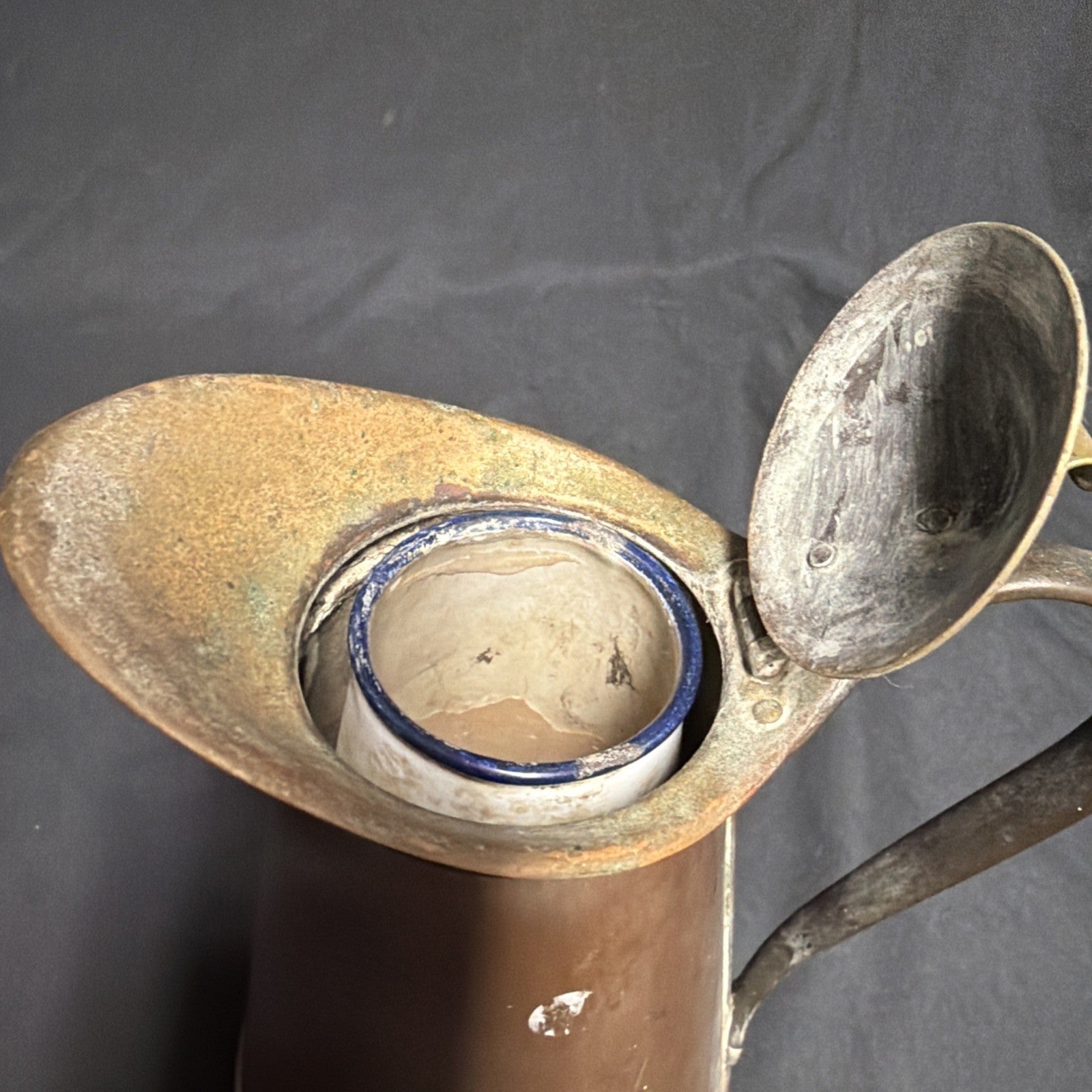 William Arthur Smith Benson WAS Benson Insulated Copper Jug 1900's (1845)