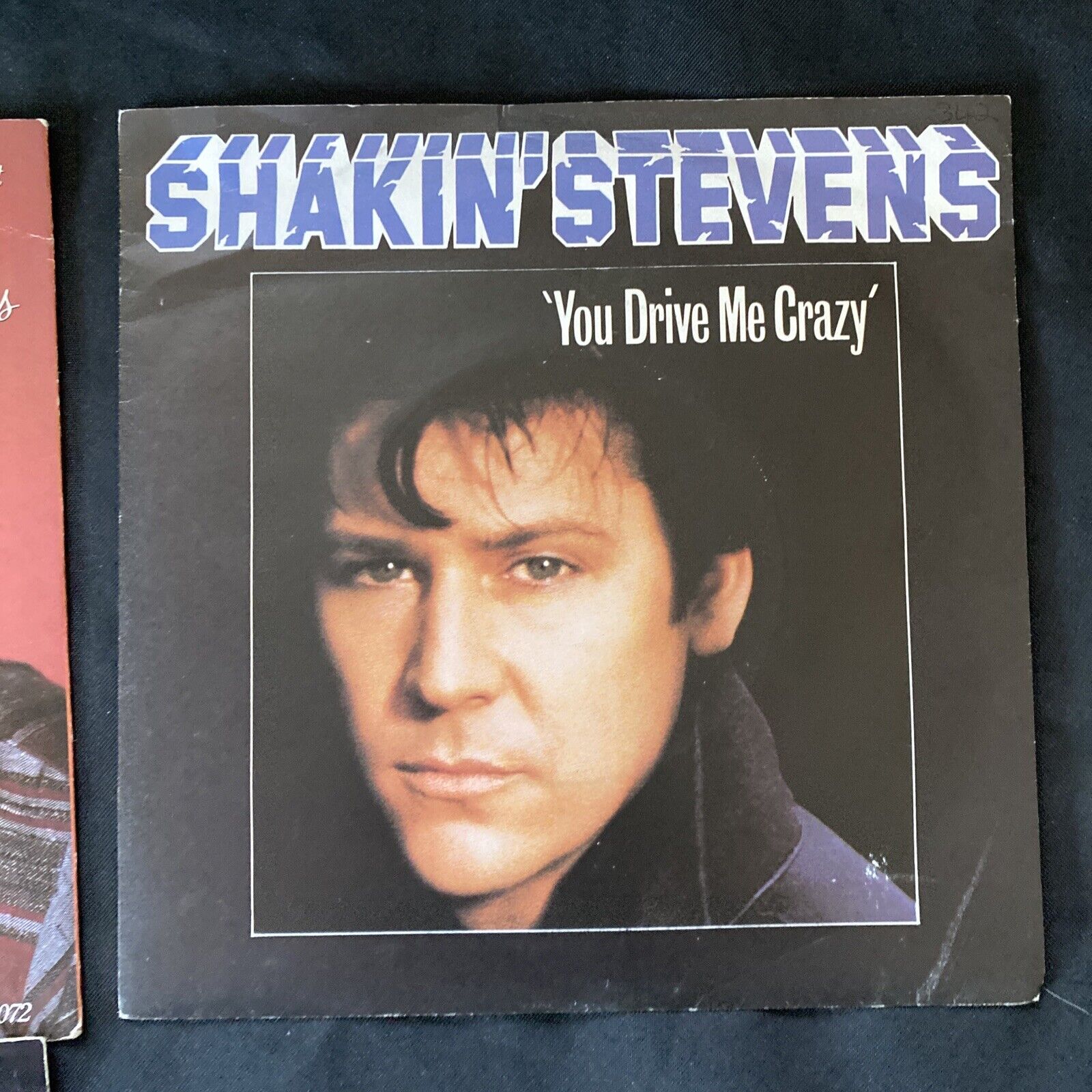 Vinyl Records 7" Singles 5 x 1980's Shakin' Stevens, Womack, Wavelength -(9464