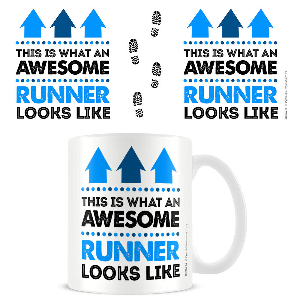 MUG Boxed Ceramic - HUMOUR - This is what an AWESOME Runner looks like