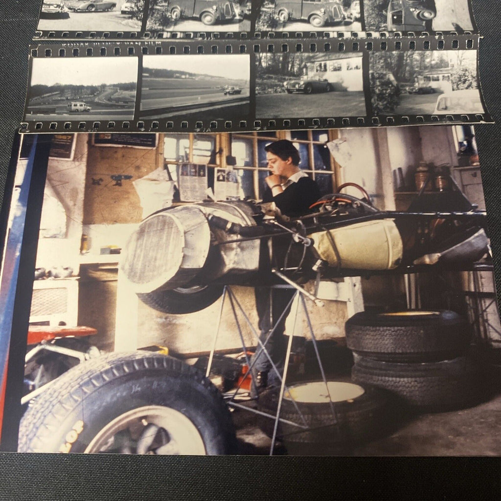 John Dillamore 1960's Racing car photos originals Very interesting lot -(5012)