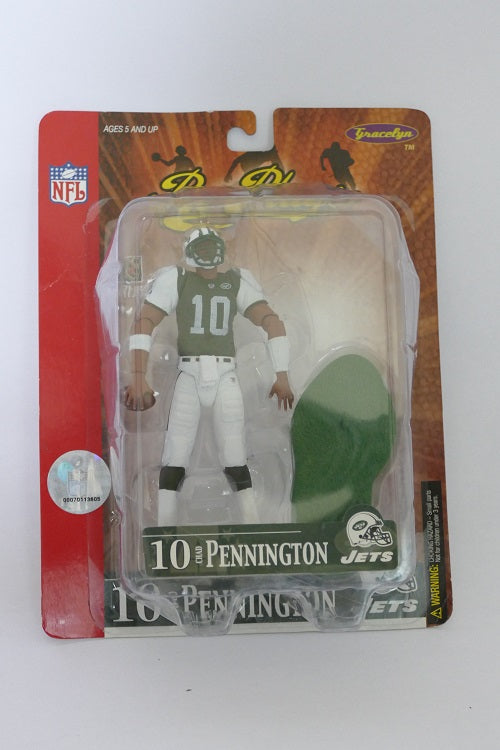Gracelyn Re-Plays NFL JETS Chad Pennington 5" Figure 2005 - (6824)