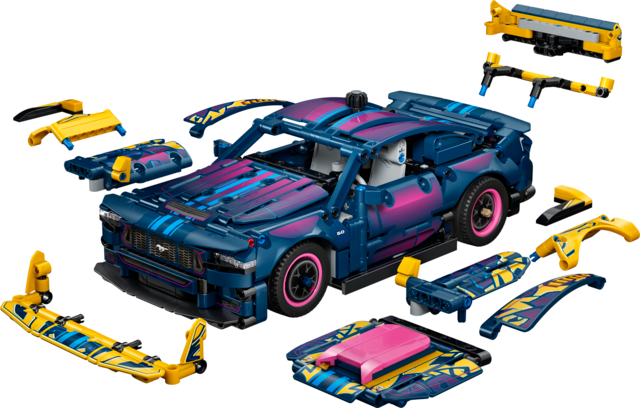 LEGO Technic - Custom Garage Ford Mustang GT Car - 42236
