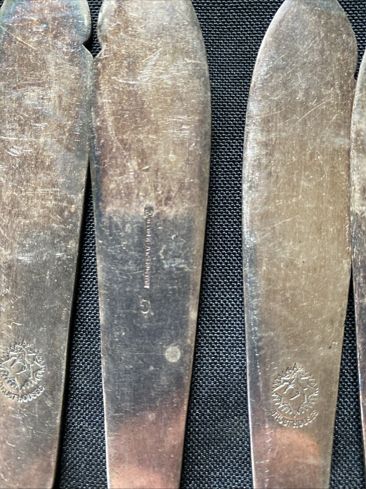 Elkington Silver Plate England - 15 x cutlery National Trust Stamp (5915)