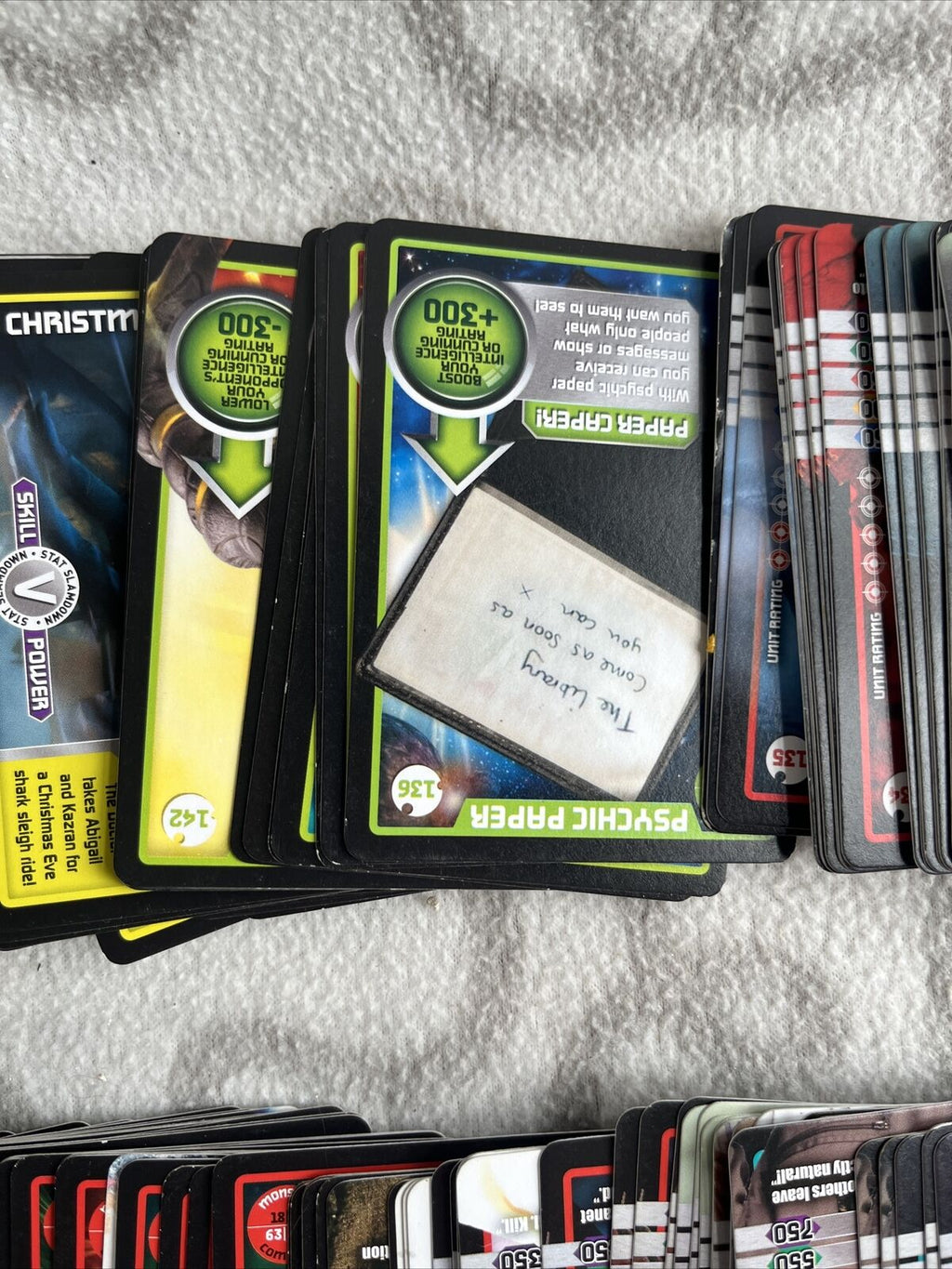Doctor Who MONSTER INVASION - Dr Who 300+ Single Cards + tin