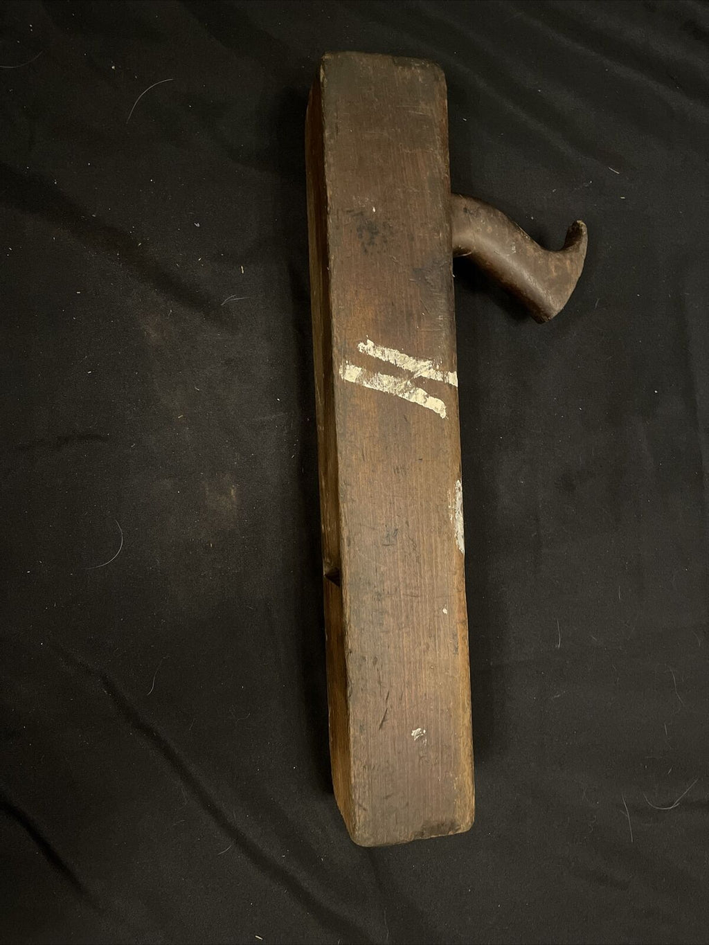 Antique Large Wood Plane 42cm with WARD Blade Solid Carpenters - (8401)