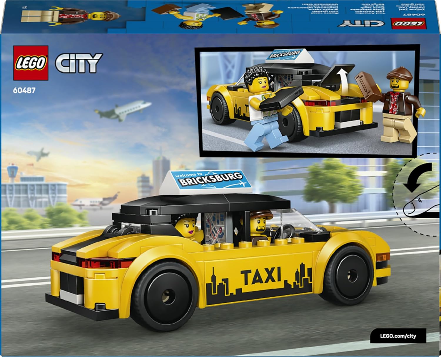 LEGO City - Yellow Taxi - 60487